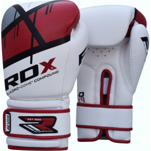 Боксерские перчатки RDX Rex Leather Red 12 oz