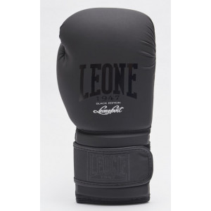 Боксерские перчатки Leone Mono Black 14 ун.