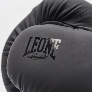 Боксерские перчатки Leone Mono Black 12 ун.