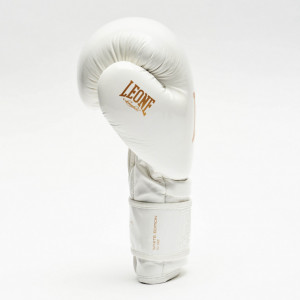 Боксерские перчатки Leone Mono White 12 ун.
