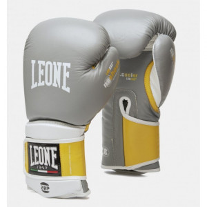 Боксерские перчатки Leone Tecnico Grey р. 14 oz