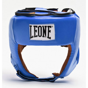 Боксерский шлем для соревнований Leone Contest Blue L
