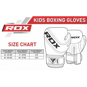 Детские боксерские перчатки RDX 6 oz