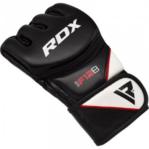 Перчатки для ММА RDX Rex Leather Black р. M