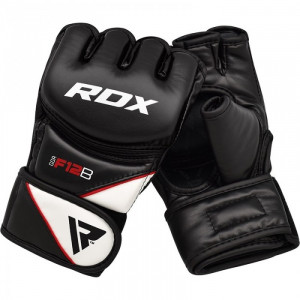 Перчатки для ММА RDX Rex Leather Black р. S