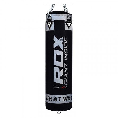 Боксерский мешок RDX Leather Black 1.4 м, 45-55 кг