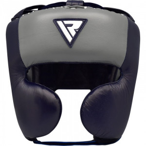 Боксерский шлем RDX Dark Blue р. L