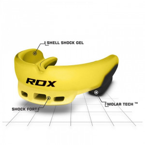 Капа детская RDX GEL 3D Elite Yellow