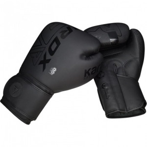 Боксерские перчатки RDX Matte Black 16 ун.