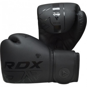 Боксерские перчатки RDX Matte Black 14 ун.