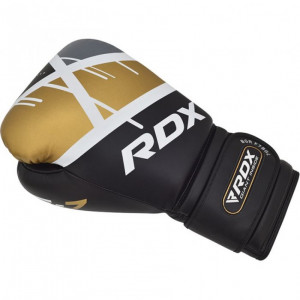 Боксерские перчатки RDX Rex Leather Black 14 ун.