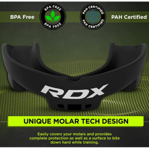Капа боксерская RDX Gel 3D Pro Black
