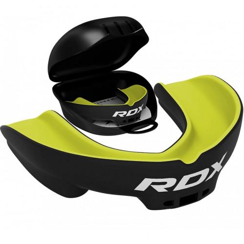 Капа боксерская RDX Gel 3D Pro Black/Green