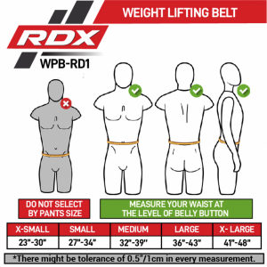 Пояс для тяжелой атлетики RDX Leather Black M