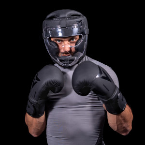 Боксерский шлем V`Noks Ultima Black S/M