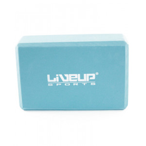 Блок для йоги LiveUp Eva Brick (LS3233A) Blue