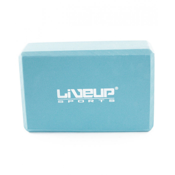 Блок для йоги LiveUp Eva Brick (LS3233A) Blue