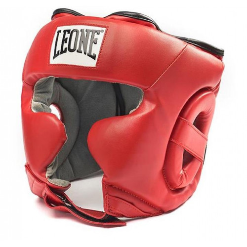 Боксерский шлем Leone Training Red р. L